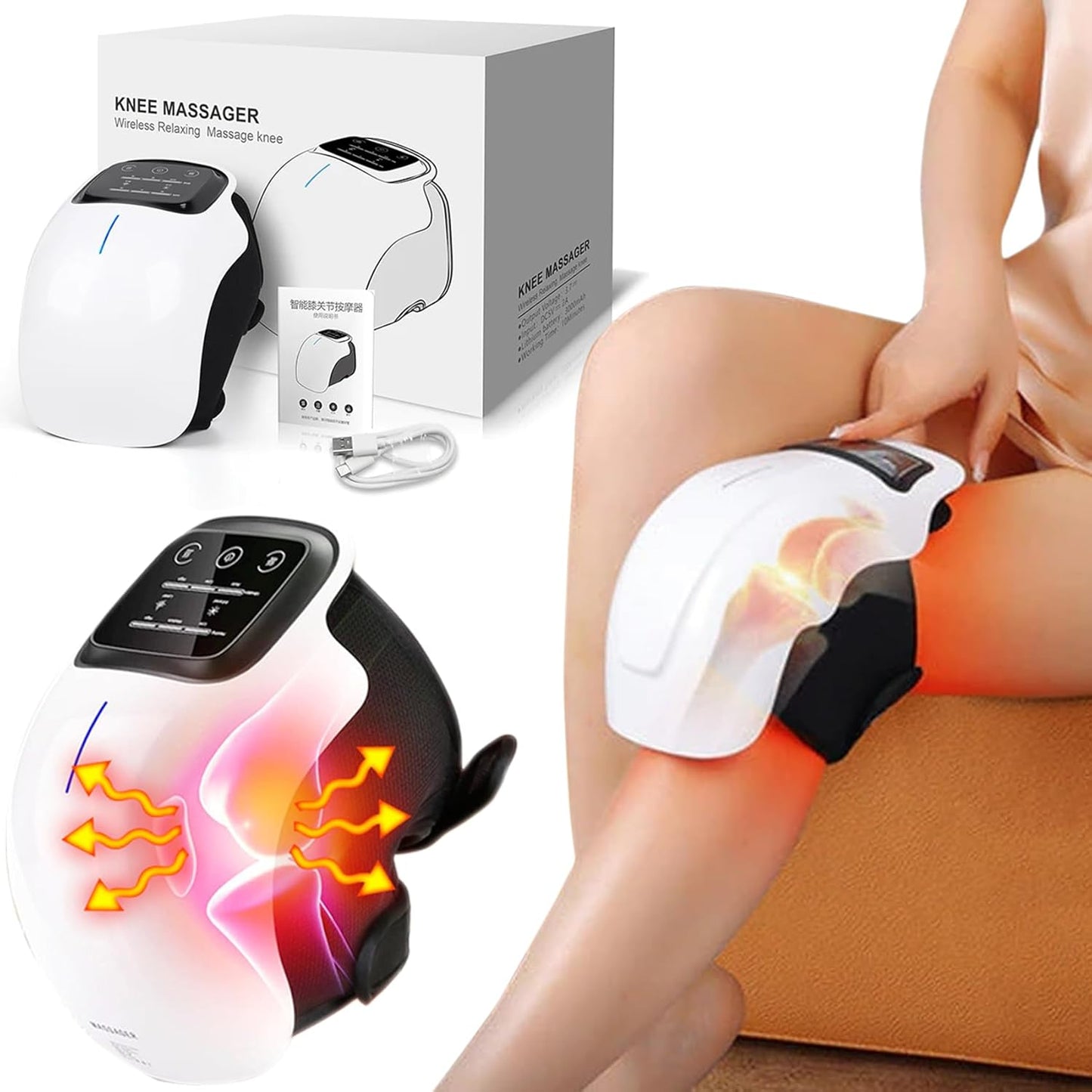 ZenKnee | Masajeador de rodilla infrarrojo